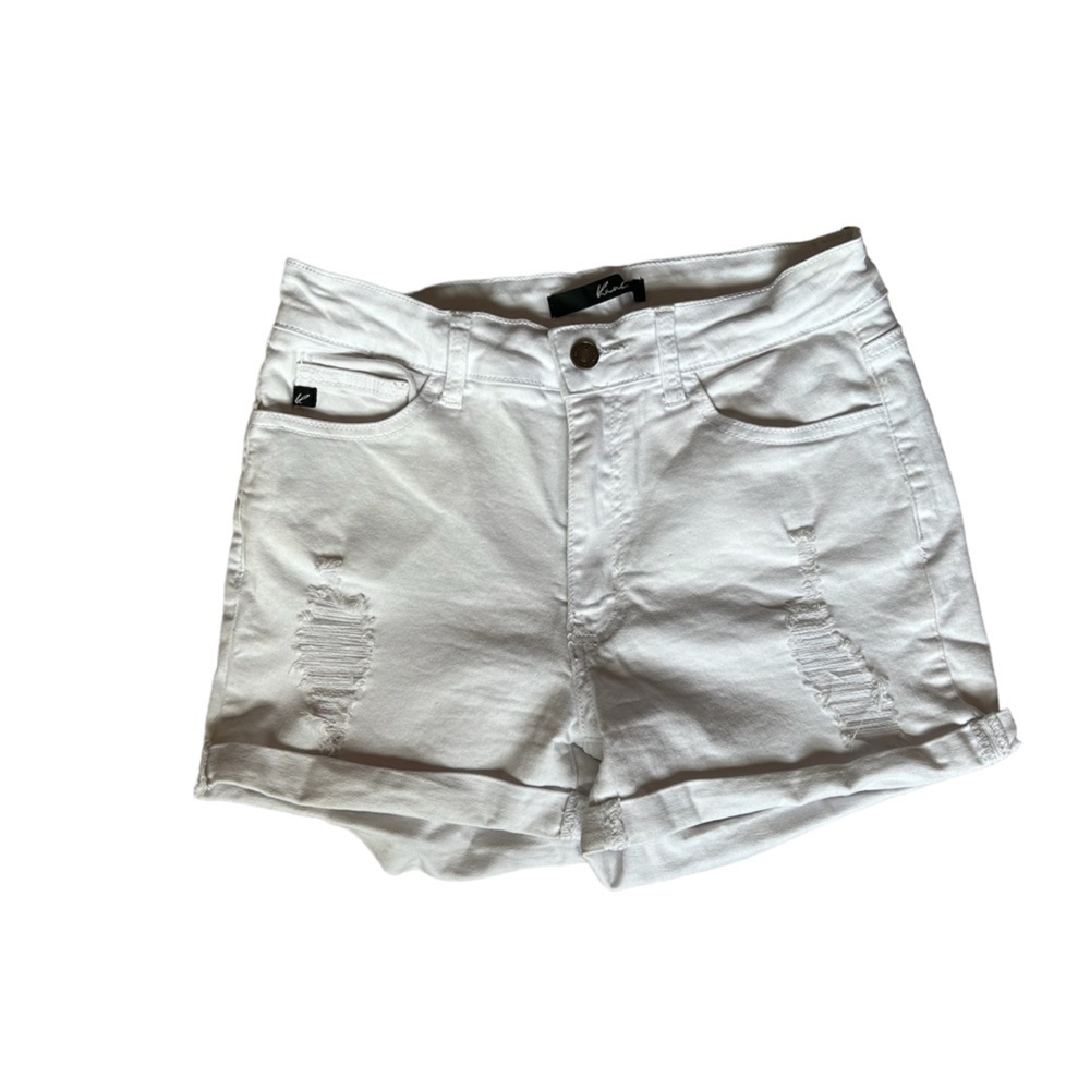 Karl Kano distressed shorts